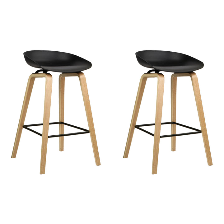 Artiss 2x Bar Stools Wooden
