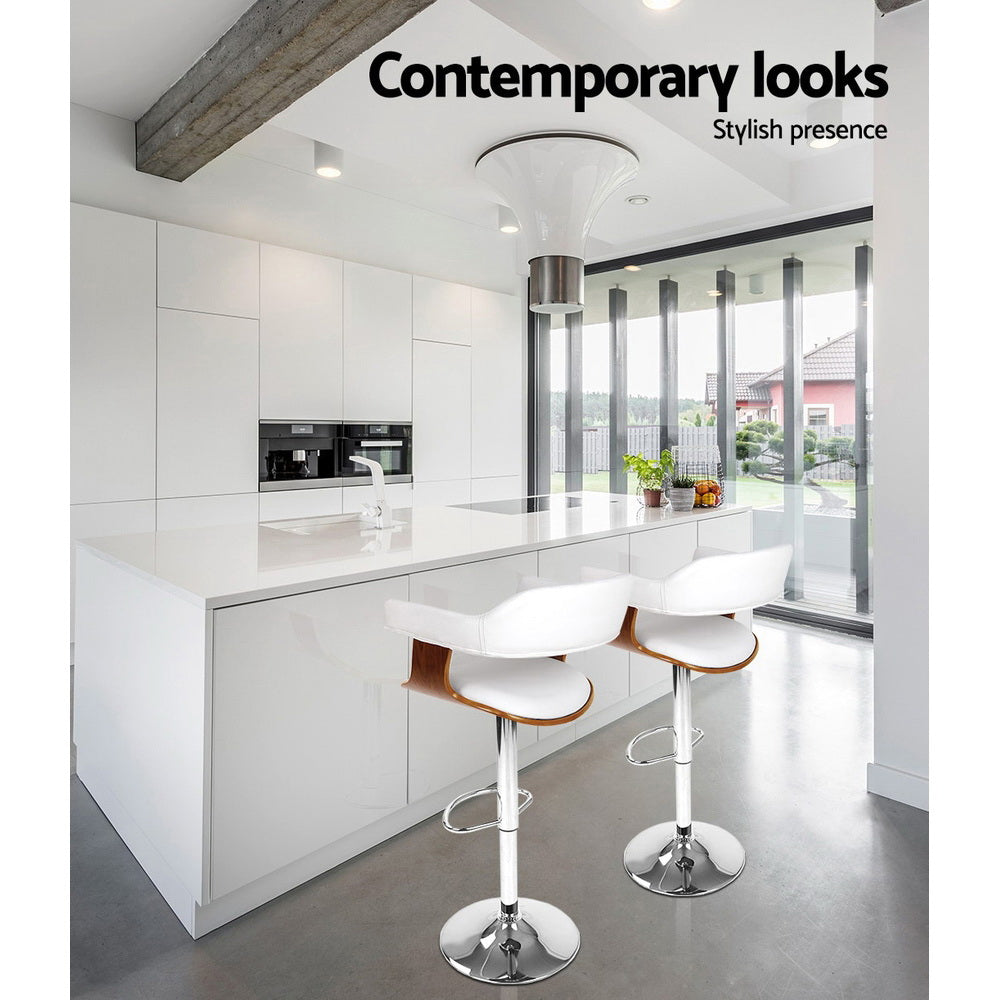 Verano Bar Stools Gas Lift x2