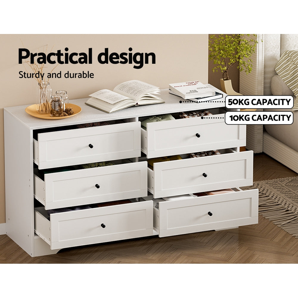 Zara 6 Chest of Drawers