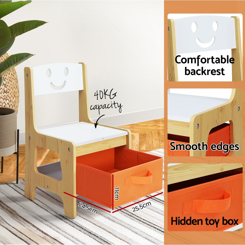 Korra Kids Activity Desk Chalkboard