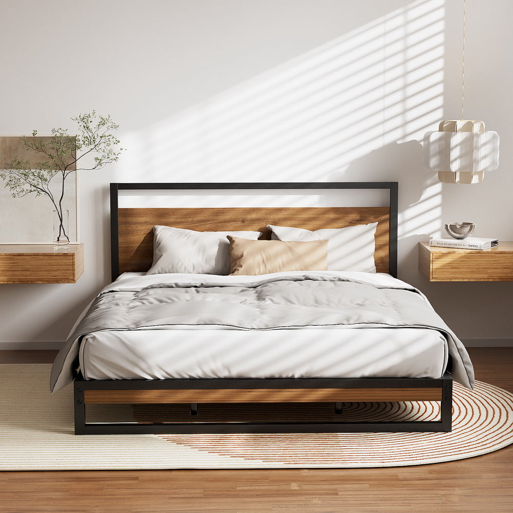 Artiss Bed Frame King Size Metal Frame DANE