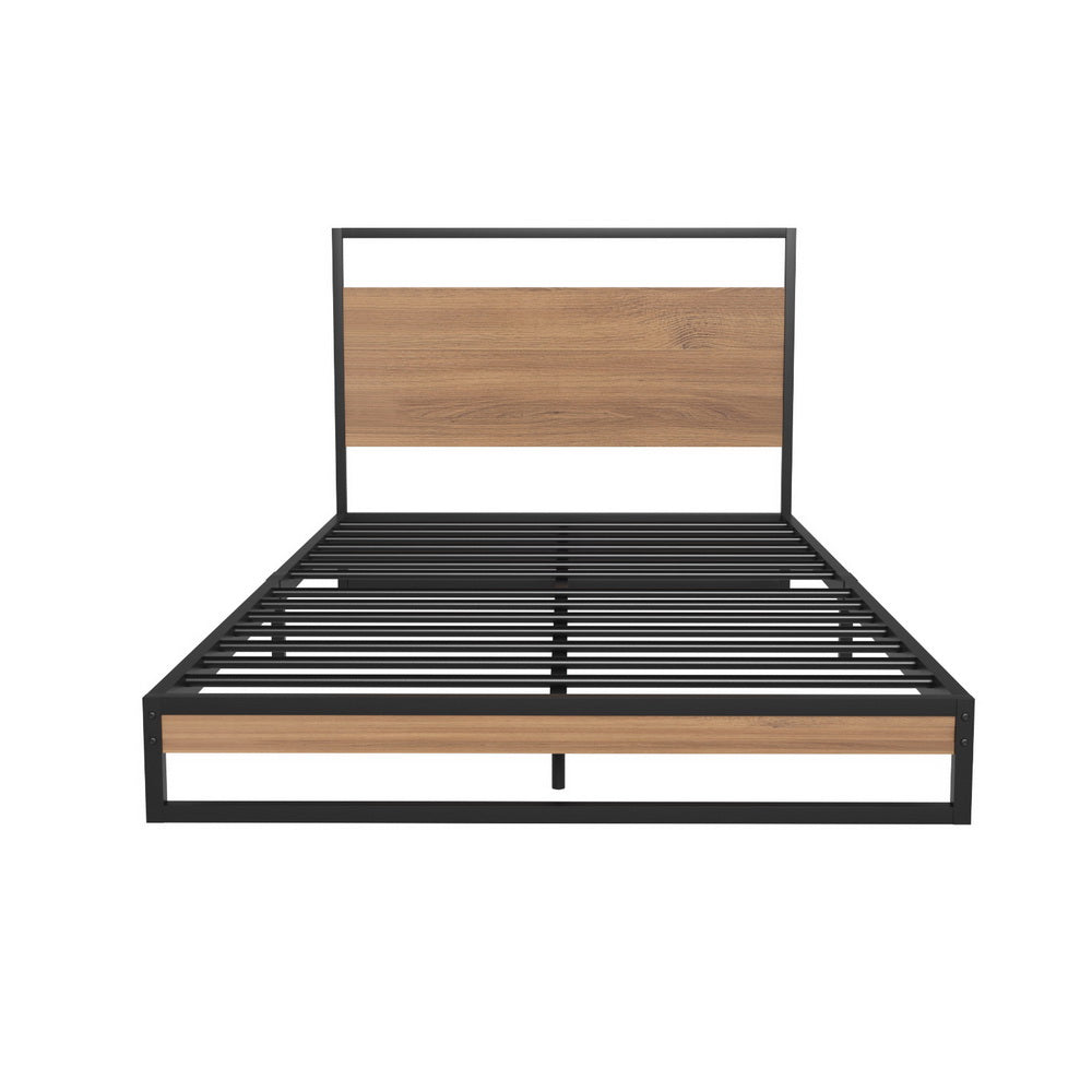 Artiss  Metal Bed Frame King Single Size Beds Platform with Mattress