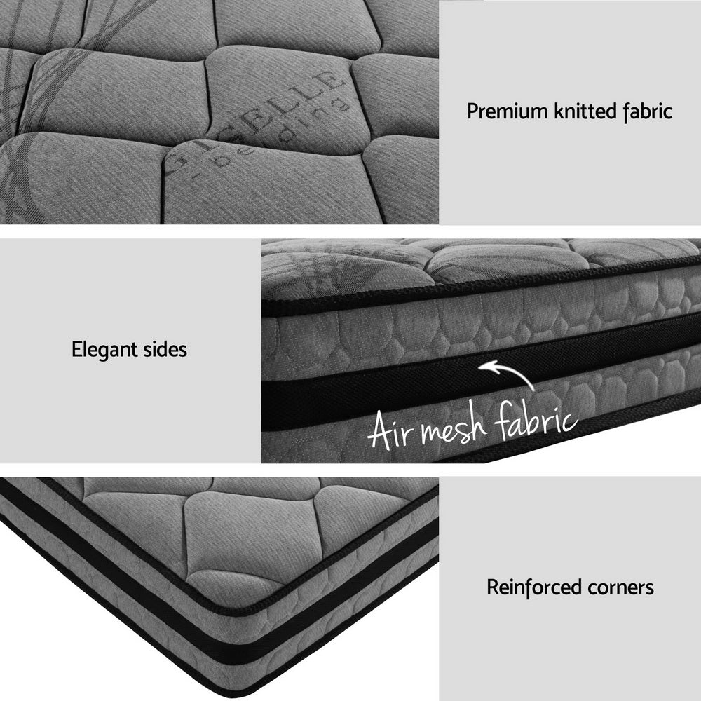 Artiss  Metal Bed Frame King Single Size Beds Platform with Mattress