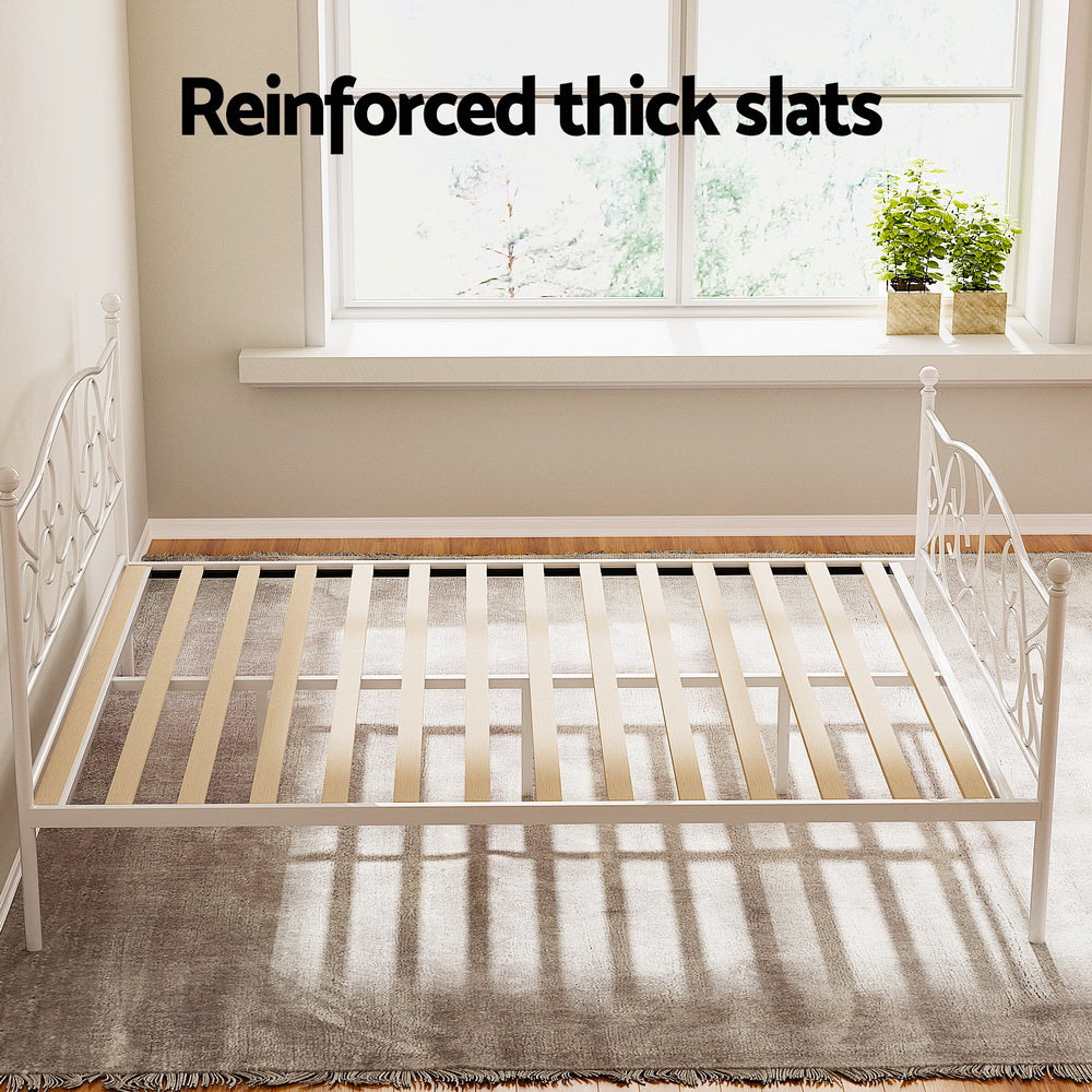 Artiss Bed Frame Queen Size Metal Frame GROA