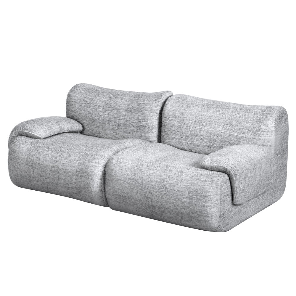 2 Seater Sofa Modular - Grey