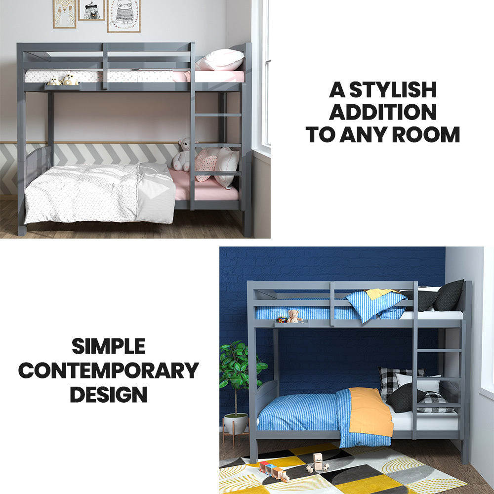 KINGSTON SLUMBER Single Bunk Bed Frame