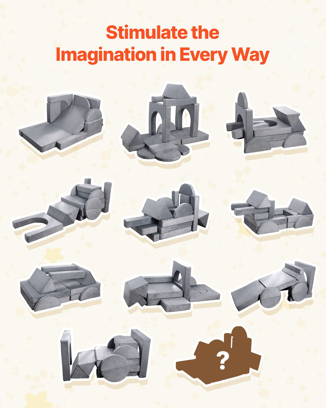 Korra Modular Kids Play Couch