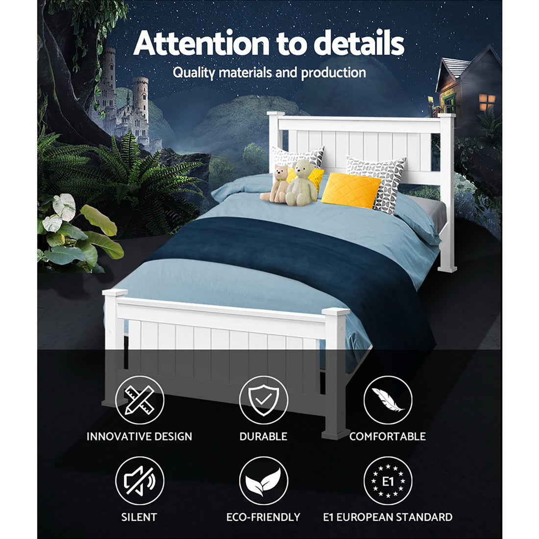 Shiloh Bed Frame - Single